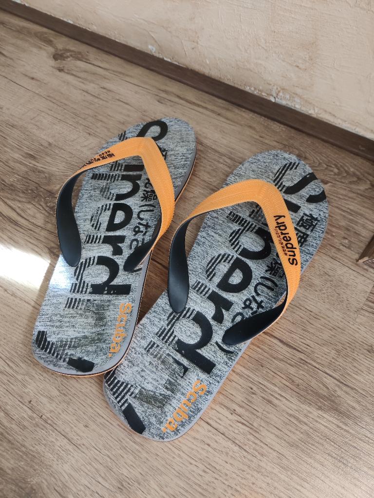 SuperDry heren slippers, maat 46, Slippers, Ophalen of Verzenden, Zo goed als nieuw, Superdry