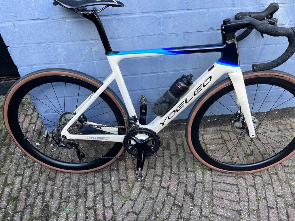 Yoeleo Racefiets Maat 54 met Geïntegreerde Cockpit, Fietsen en Brommers, Fietsen | Racefietsen, Overige merken, Gebruikt, Carbon