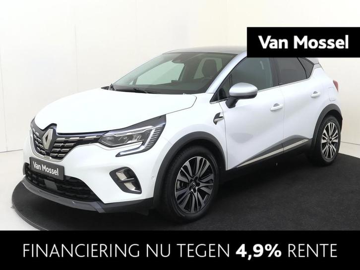 Renault Captur 1.6 E-Tech Plug-in Hybrid 160 Initiale Paris, Auto's, Renault, Bedrijf, Te koop, Captur, 360° camera, ABS, Airbags