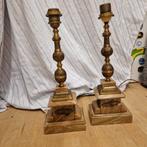 Set van 2 Vintage Tafellampen met Marmeren Voet, Ophalen