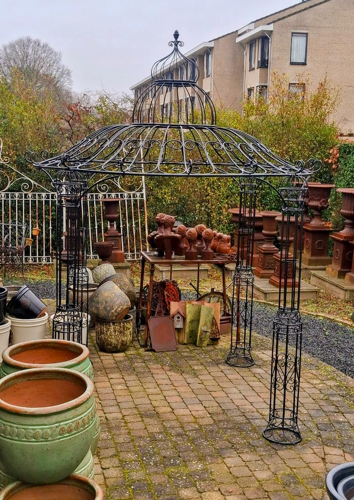 Hele mooie nieuwe degelijke sierlijke ijzeren prieel., Ophalen, 250 tot 500 cm, Overige typen, Nieuw