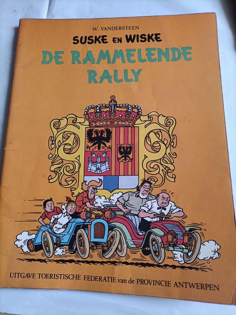 Suske en Wiske - De Rammelende Rally (Softcover), Boeken, Stripboeken, Eén stripboek, Ophalen of Verzenden, Gelezen, W. Vandersteen