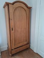 Teakhouten hangkast, Ophalen