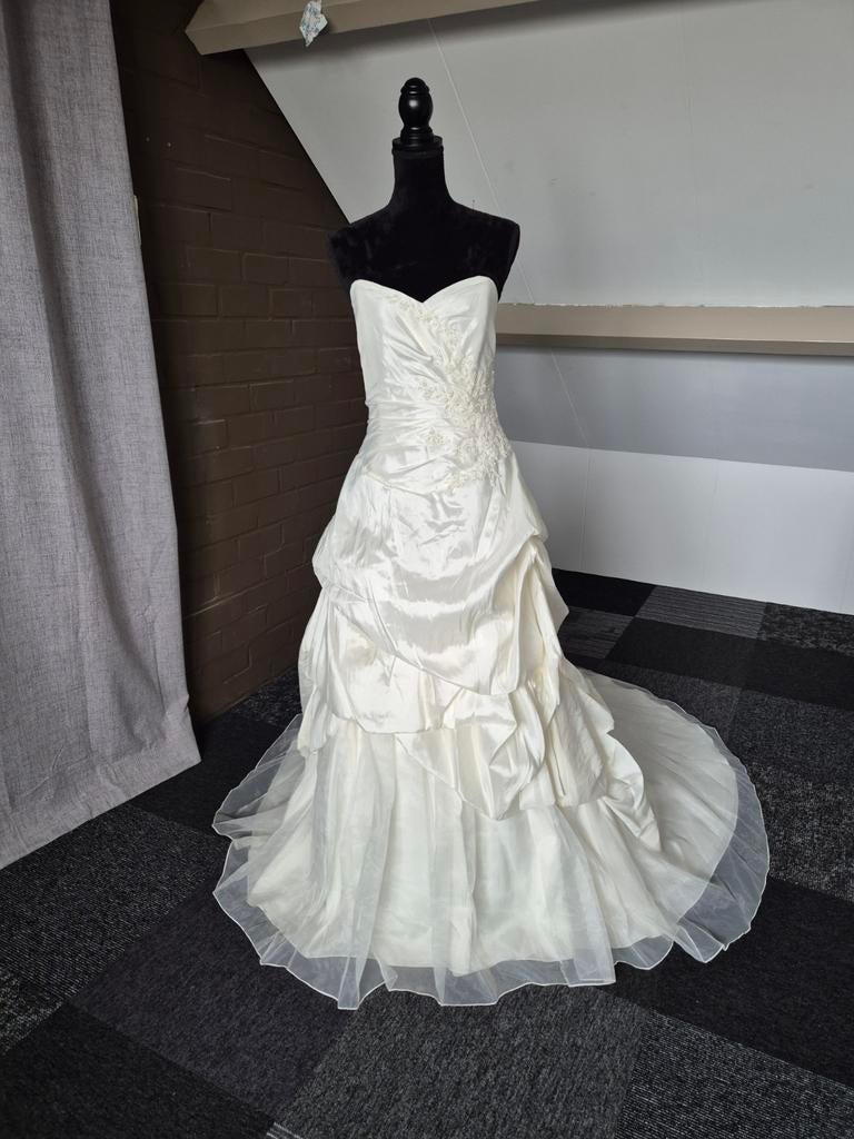 Nieuwe Nana Couture Trouwjurk Maat 42 Ecru, Trouwjurk, Nana Couture, Beige, Nieuw