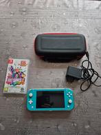 Nintendo Switch Lite Turquoise + Just Dance 2019, Spelcomputers en Games, Muziek, Ophalen of Verzenden, Zo goed als nieuw, Eén computer