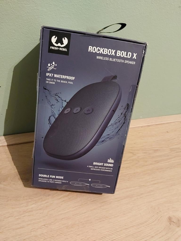 Fresh 'n Rebel Rockbox Bold X Bluetooth Speaker - Nieuw, Ophalen of Verzenden, Nieuw, Overige typen, Overige merken
