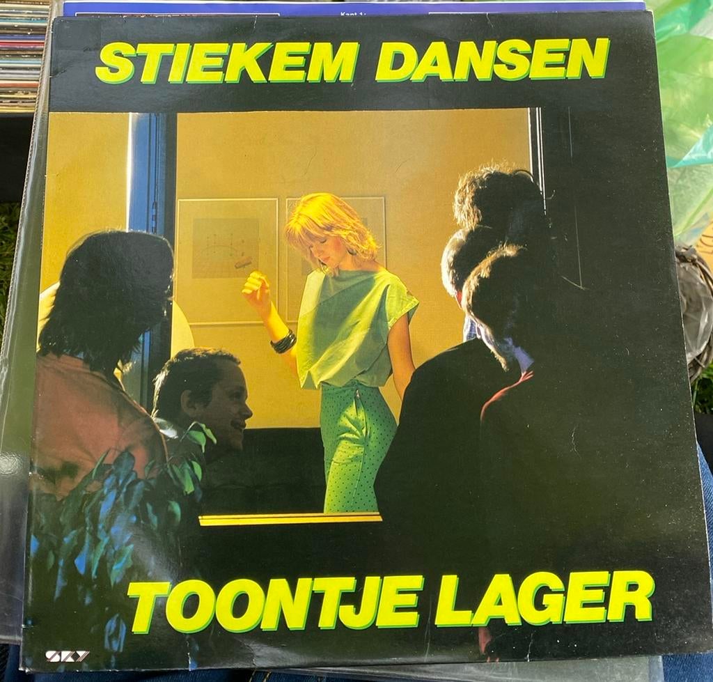 Toontje Lager lp stiekem dansen, Ophalen of Verzenden, Zo goed als nieuw, 12 inch, Pop