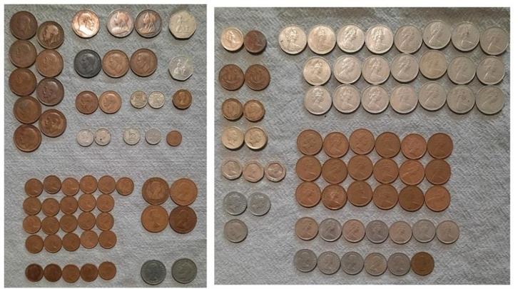 OUDE MUNTEN - GROOT BRITTANIE - ENGELAND - 126 Stuks., Postzegels en Munten, Munten | Europa | Niet-Euromunten, Setje, Overige landen