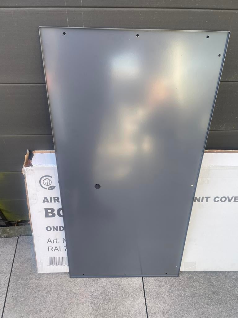 Airconditioner omkasting onderplaat antraciet, Witgoed en Apparatuur, Airco's, Ophalen of Verzenden, Zo goed als nieuw