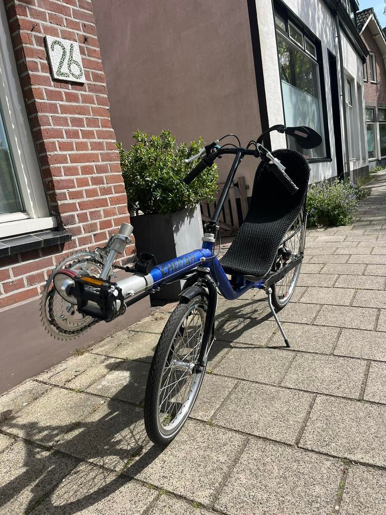 Ligfiets Optima Cheetah, Ophalen, Gebruikt, Bovenstuur, Overige merken