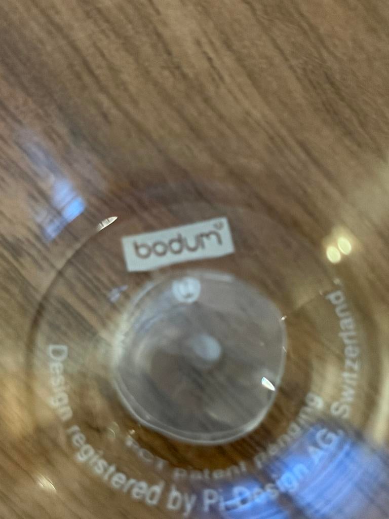 6 Bodum espresso glazen, Huis en Inrichting, Keuken | Servies, Ophalen, Glas of Glazen, Gebruikt, Glas