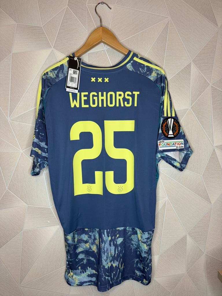 Ajax Uit 2024/2025 Weghorst, Maat XL, Ophalen of Verzenden, Zo goed als nieuw, Shirt