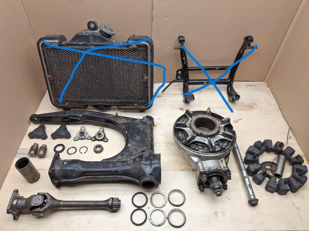 Kawasaki z1300 diverse onderdelen (z 1300 zn zn1300 zg P8, Ophalen, Gebruikt, ., .