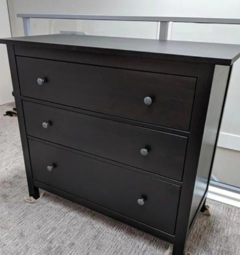 3 ladekast of commode van Ikea type Hemnes, Huis en Inrichting, Kasten | Ladekasten, Ophalen, Gebruikt, 50 tot 100 cm, 3 of 4 laden