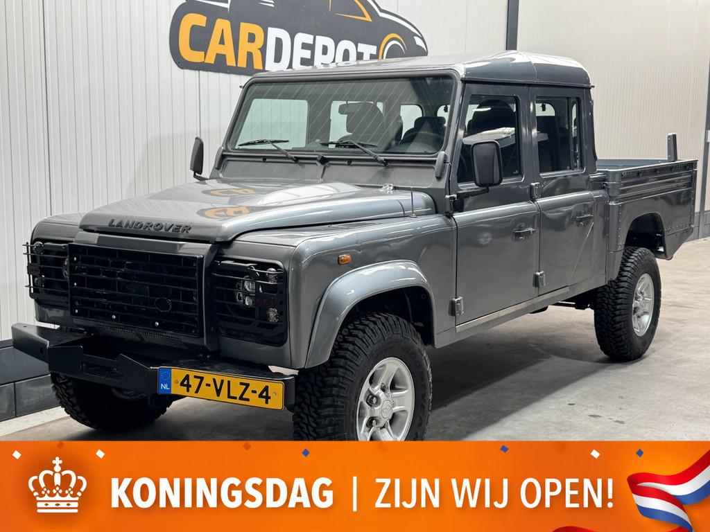Land Rover Defender 2.4 TD 130" S Crew Cab Rondom Led, alle, Auto's, Land Rover, Gebruikt, 4 cilinders, 122 pk, Origineel Nederlands