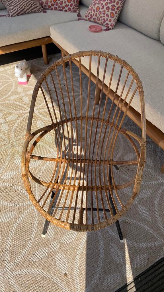 Rotan stoeltje rohé, Ophalen, Zo goed als nieuw, Rotan