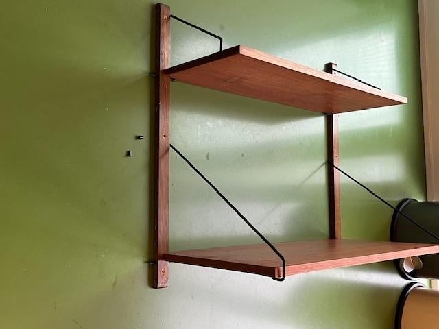 poul cadovius wandrek 84cm 77cm, Met plank(en), Gebruikt, Teakhout, Ophalen of Verzenden