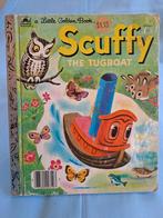 Scuffy the tugboat, vintage gouden boekje, Boeken, Ophalen of Verzenden, Gelezen
