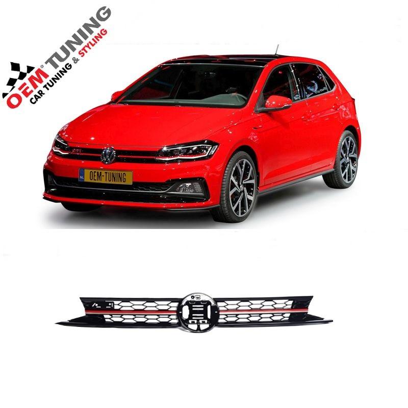 GRILLE geschikt voor POLO 2G | GTI-LOOK | 2017-2021 |, Auto diversen, Tuning en Styling, Verzenden