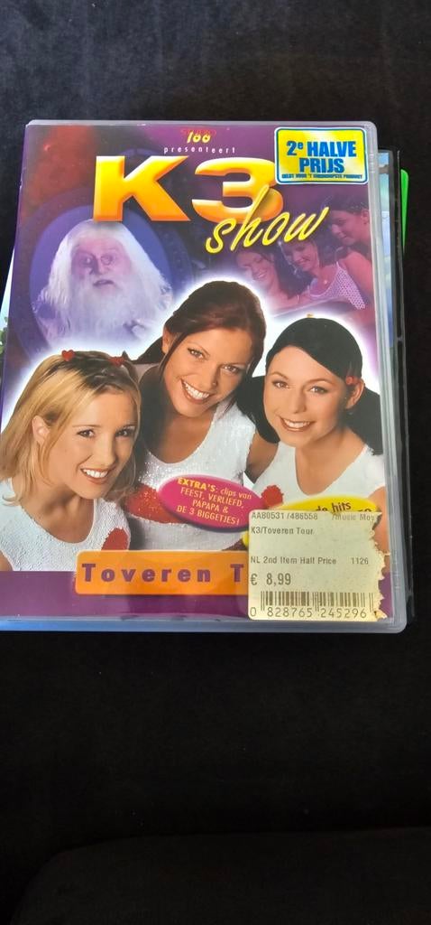 K3 Toveren Tour DVD - Muziek en Magie voor Kinderen, Ophalen