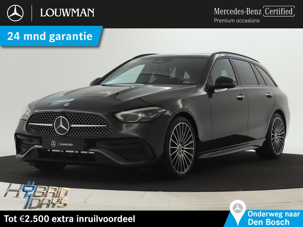 Mercedes-Benz C-Klasse Estate 180 Star Edition AMG Line | Ni, 12 maanden, 1800 kg, 4 cilinders, 1655 kg