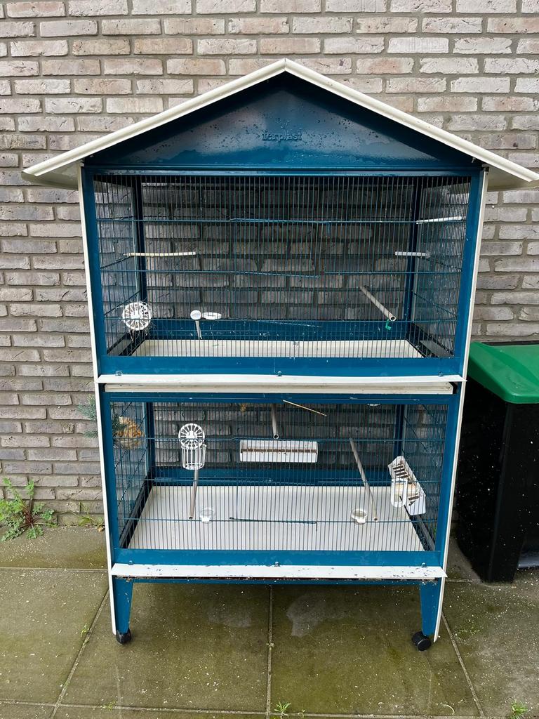 Kamer volière ferplast, Dieren en Toebehoren, Vogels | Hokken en Kooien, Ophalen of Verzenden, Aluminium, Volière