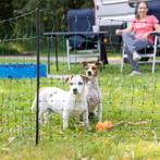 Omheiningsnet voor hond bv voor op camping, Ophalen, Zo goed als nieuw