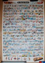 Suske en Wiske poster de Snoezige Snowijt van ZIP 1981, Ophalen of Verzenden, Suske en Wiske, Gebruikt, Plaatje, Poster of Sticker