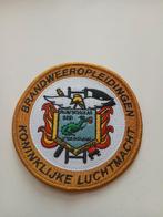 Brandweer Fire KLU RNLAF, Ophalen of Verzenden, Luchtmacht, Nederland, Embleem of Badge