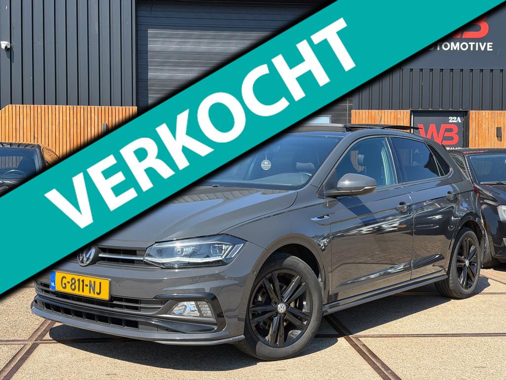 Volkswagen Polo 1.0 TSI R-Line Clima Adapt. cruise Stoelverw, Auto's, Voorwielaandrijving, Euro 6, 580 kg, 116 pk
