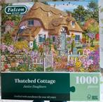 Falcon de Luxe Legpuzzel 'Thatched Cottage' 1000 stukjes, Ophalen of Verzenden, 500 t/m 1500 stukjes, Zo goed als nieuw, Legpuzzel