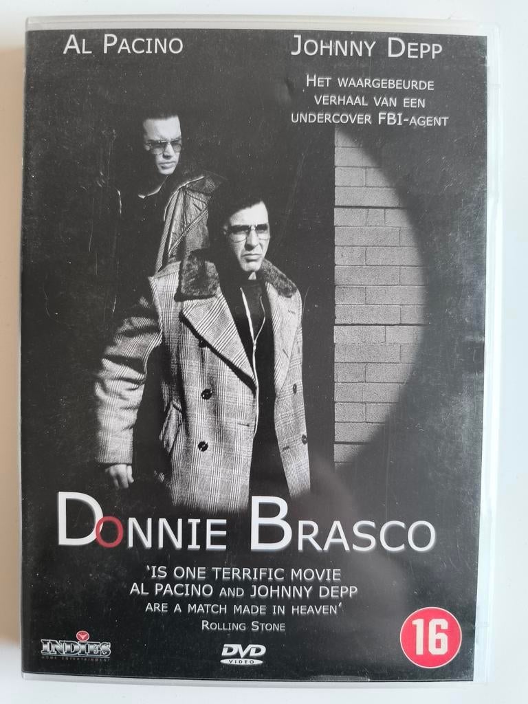 Donnie Brasco DVD - Al Pacino & Johnny Depp, Ophalen of Verzenden