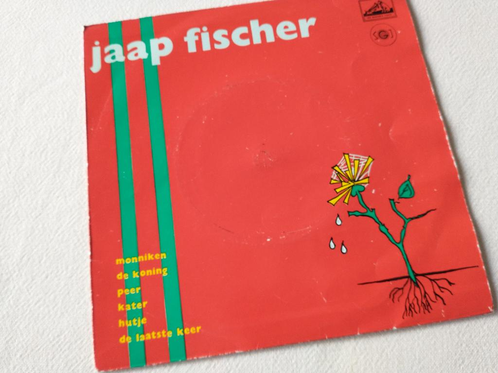 Jaap Fischer - Monniken, Gebruikt, 7 inch, Ophalen of Verzenden, EP