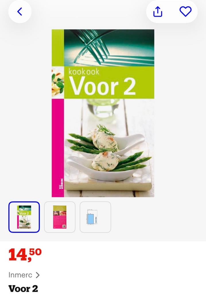 Nieuw | Kook ook voor 2, Boeken, Kookboeken, Ophalen, Zo goed als nieuw