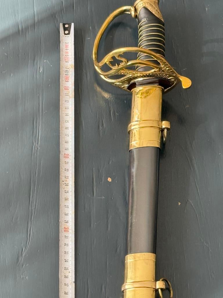 Sabel met schede, gemerkt 1860, Ophalen of Verzenden