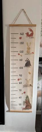 Groeimeter thema bosdieren baby of kinderkamer, Ophalen of Verzenden, Zo goed als nieuw, Wanddecoratie