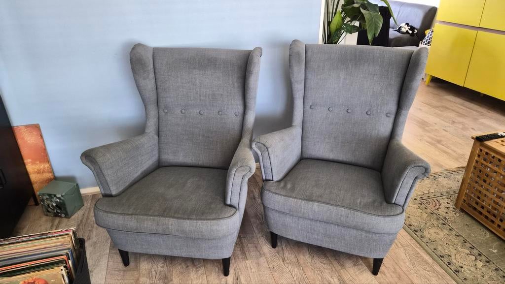 Twee gebruikte Ikea stoelen GRATIS!!!, Ophalen of Verzenden