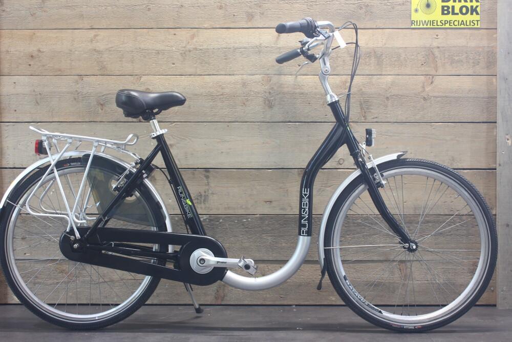 Run en Bike 7v 51cm EXTRA LAGE INSTAP zwart + 3 mnd garantie