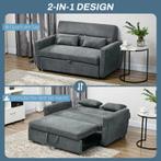 Uitklapbare slaapbank, 2-zits , grijs, Ophalen, J, Jpw, J