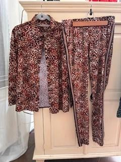Blouse met broek samen jumpsuit, Kleding | Dames, Jumpsuits, Maat 38/40 (M), Ophalen of Verzenden, Gedragen, Overige kleuren