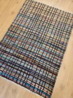 Handgeknoopt oosters tapijt modern design 118x82, Info@SlatsAntiek.nl, 100 tot 150 cm, Crème, Perzisch