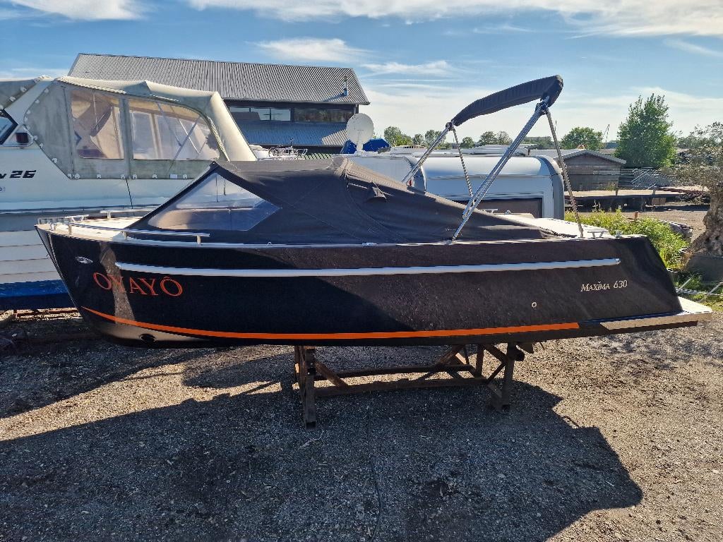 Maxima 630 Tender - Deluxe uitvoering met boegschroef, Watersport en Boten, Sloepen, Gebruikt, 6 meter of meer, Ophalen of Verzenden