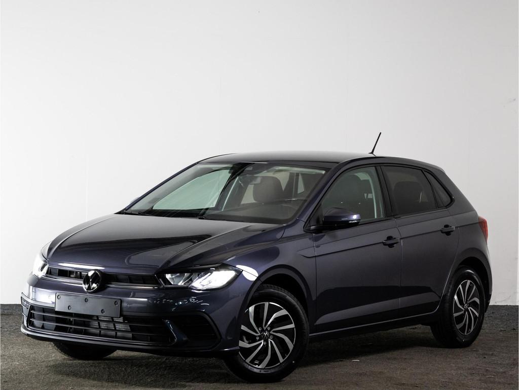 Volkswagen Polo Life Edition 1.0 TSI 95pk | Climate control, Voorwielaandrijving, Adaptive Cruise Control, Stof, Zwart
