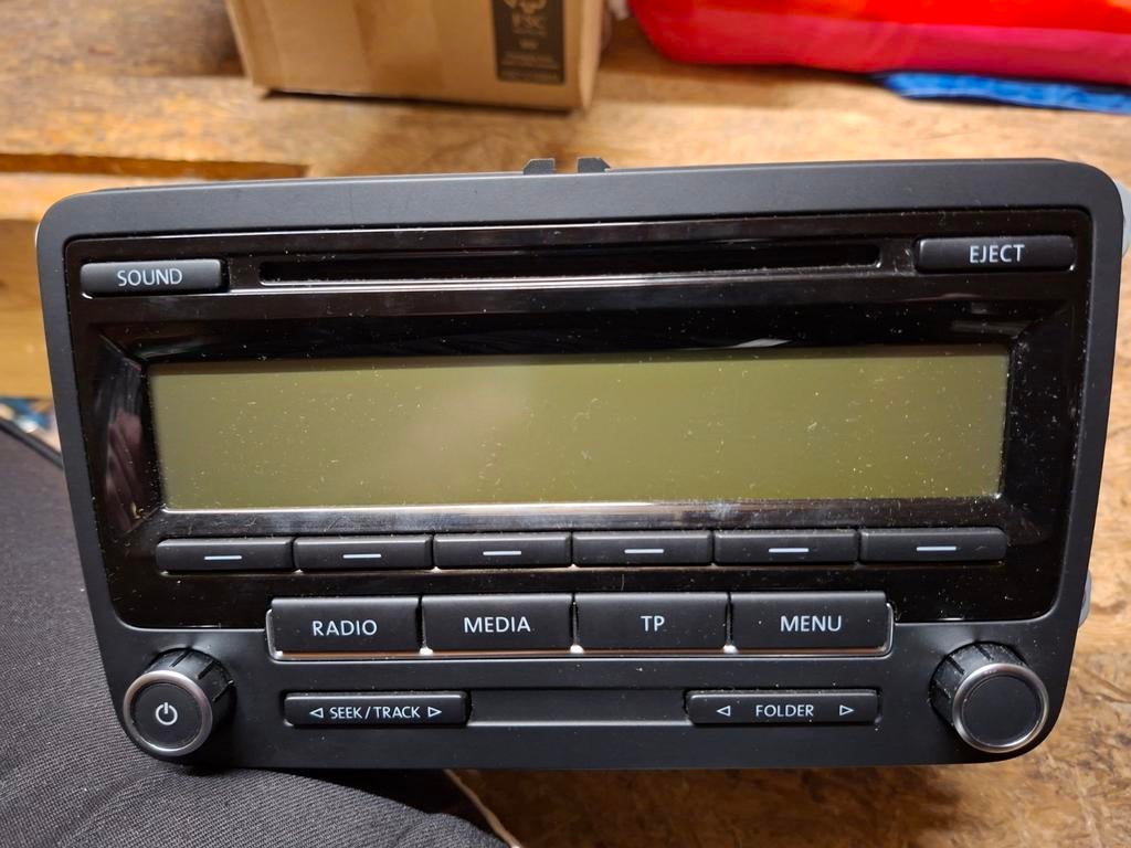 Originele VW Polo Autoradio, Ophalen of Verzenden, Gebruikt