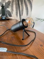 Grappig zwart spotje van Gamma met stekker, Ophalen of Verzenden, Zo goed als nieuw, Metaal, Minder dan 50 cm