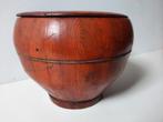 Antiek Chinese houten rijstpot rijstcontainer, Ophalen of Verzenden