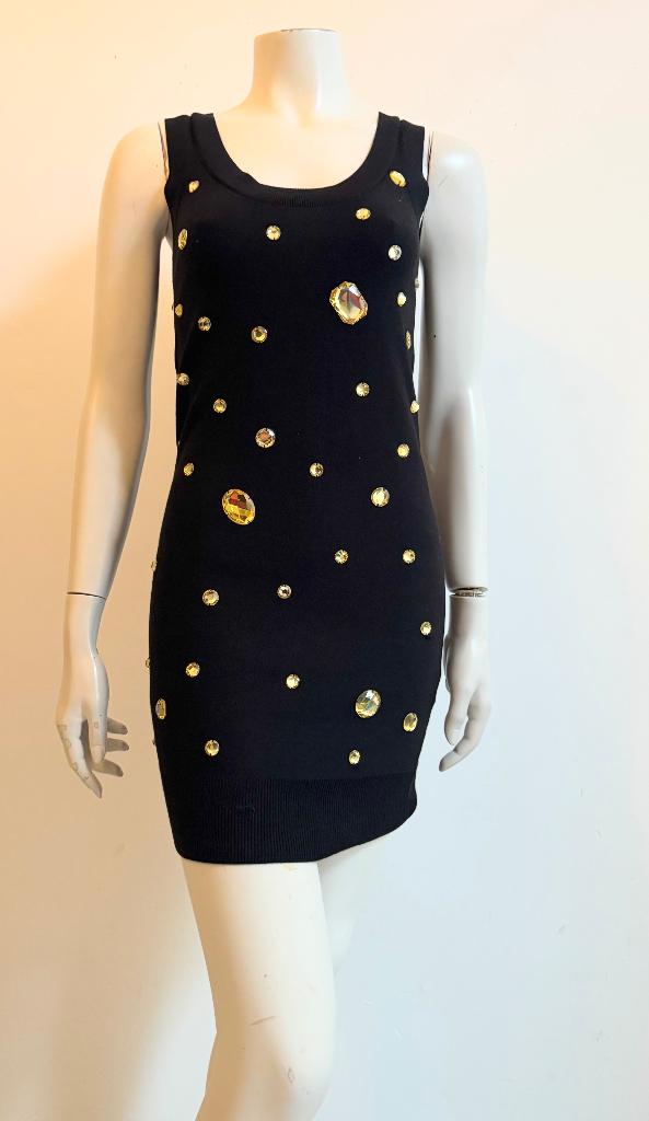 Sonia Rykiel party jurkje XS, Kleding | Dames, Tops, Zwart, Nieuw, Ophalen of Verzenden, Korte mouw