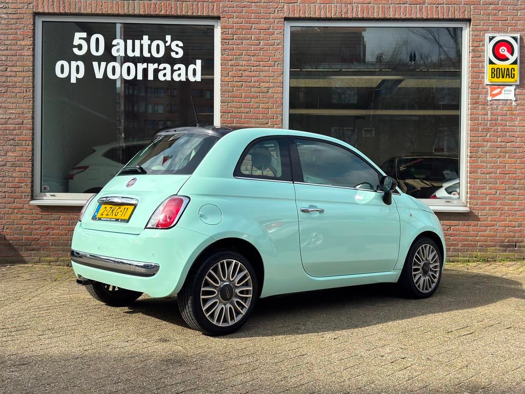 Fiat 500 0.9 TwinAir Turbo Cult | Airco | Pano | Leer | Unie, Auto's, Voorwielaandrijving, Gebruikt, 905 kg, Bedrijf