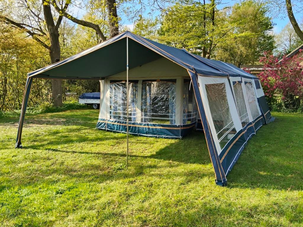 Gerjak Tago Oase bj 2006 , lattenbodems., Caravans en Kamperen, Vouwwagens, Ophalen, Tot en met 6, Aanwezig