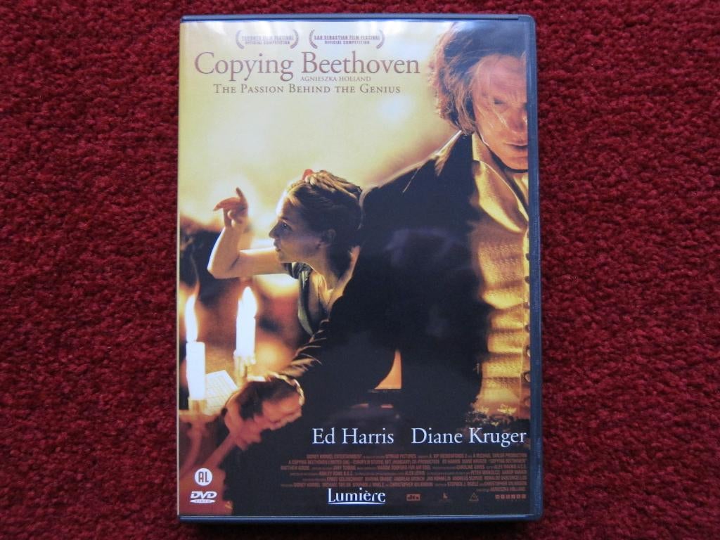 DVD, Copying Beethoven, Ed Harris, Diane Kruger, Alle leeftijden, Verzenden, Zo goed als nieuw
